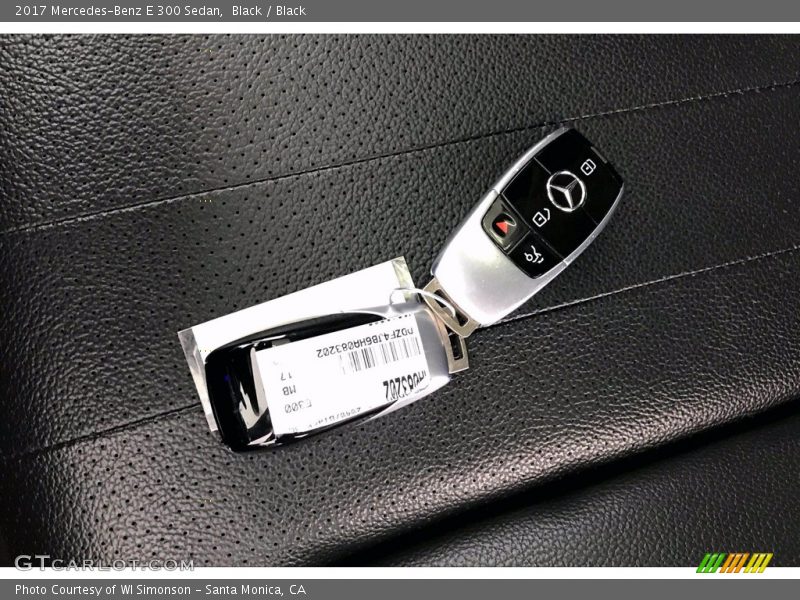 Black / Black 2017 Mercedes-Benz E 300 Sedan