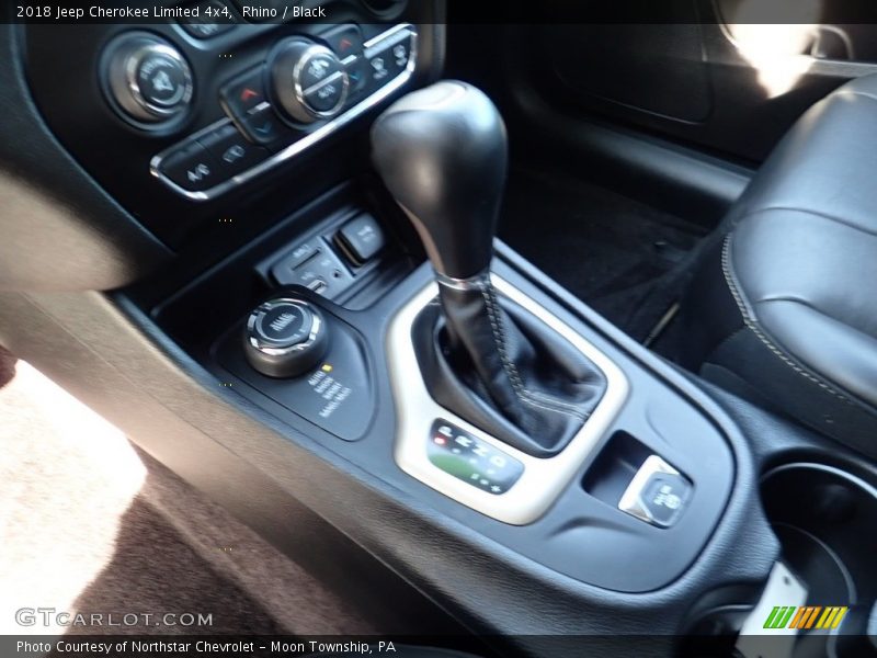 Rhino / Black 2018 Jeep Cherokee Limited 4x4