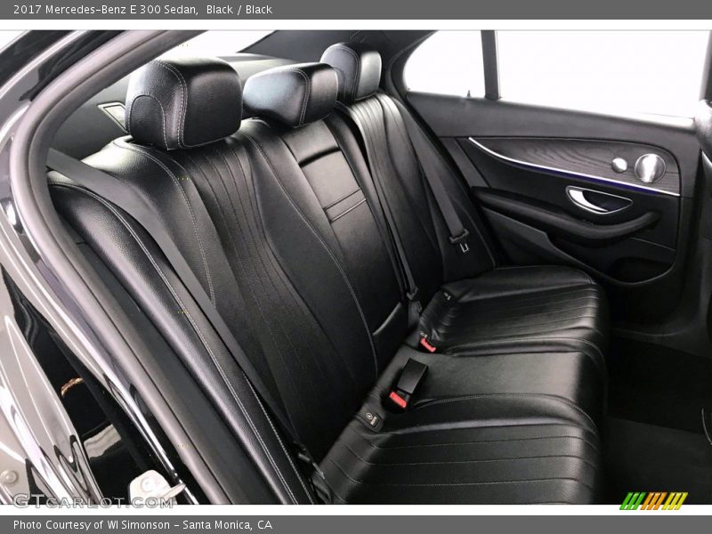 Black / Black 2017 Mercedes-Benz E 300 Sedan
