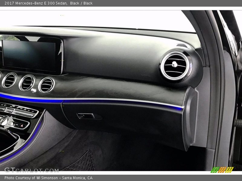 Black / Black 2017 Mercedes-Benz E 300 Sedan