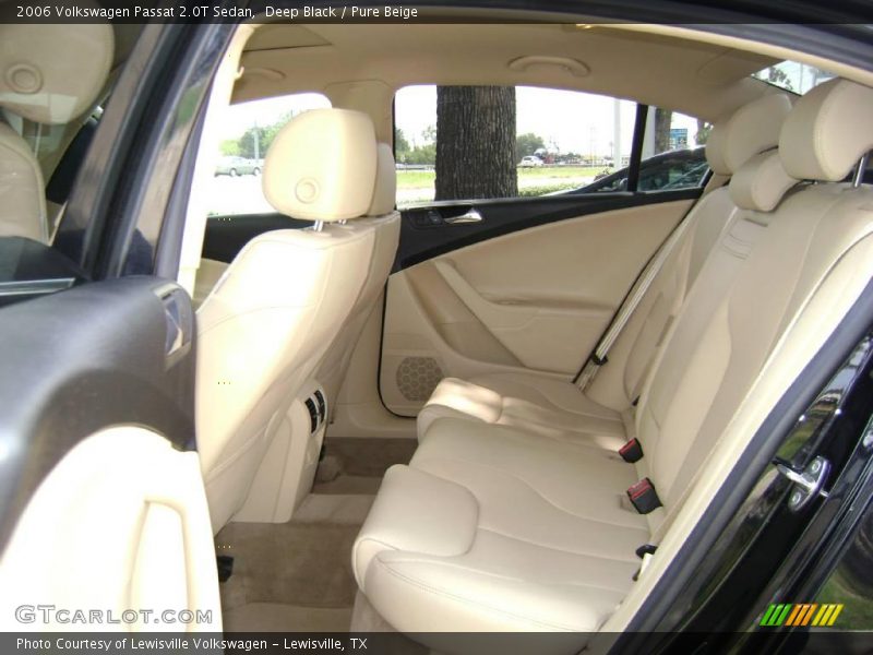 Deep Black / Pure Beige 2006 Volkswagen Passat 2.0T Sedan