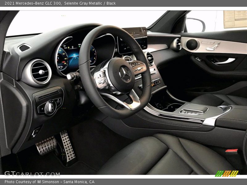 Selenite Gray Metallic / Black 2021 Mercedes-Benz GLC 300