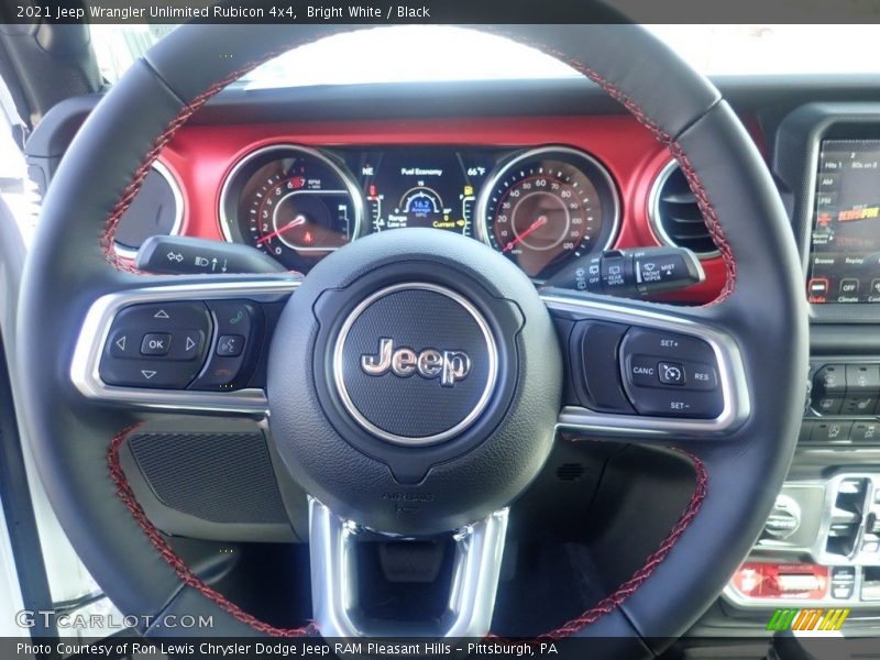 Bright White / Black 2021 Jeep Wrangler Unlimited Rubicon 4x4