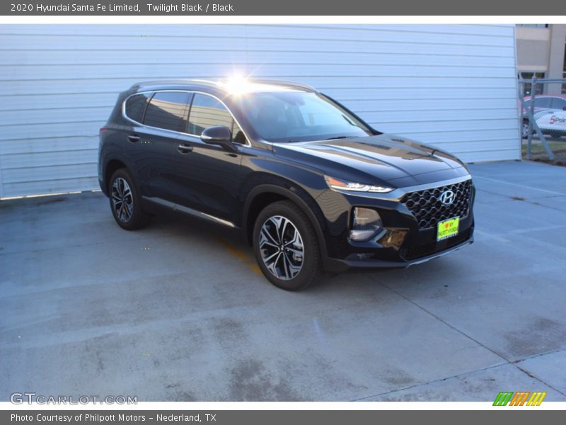 Twilight Black / Black 2020 Hyundai Santa Fe Limited