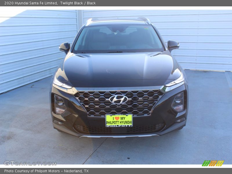 Twilight Black / Black 2020 Hyundai Santa Fe Limited