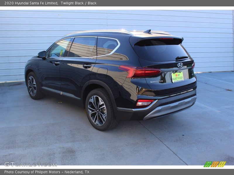Twilight Black / Black 2020 Hyundai Santa Fe Limited