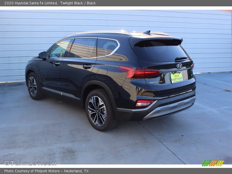 Twilight Black / Black 2020 Hyundai Santa Fe Limited