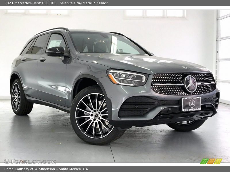 Selenite Gray Metallic / Black 2021 Mercedes-Benz GLC 300