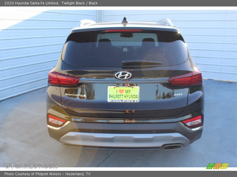Twilight Black / Black 2020 Hyundai Santa Fe Limited