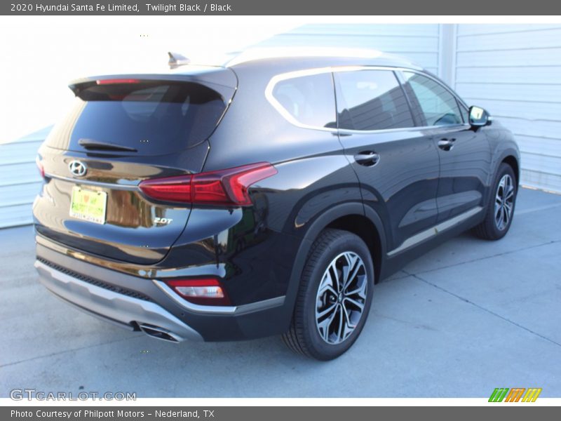 Twilight Black / Black 2020 Hyundai Santa Fe Limited