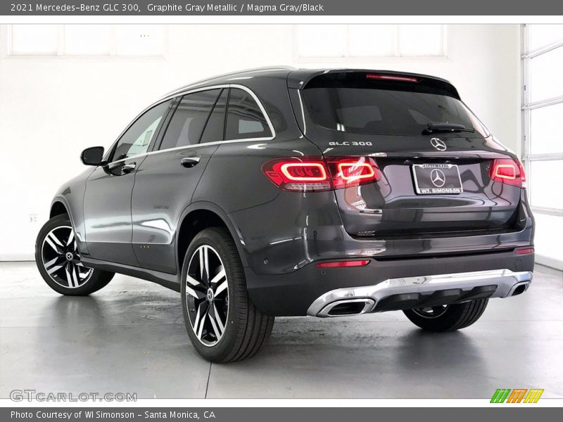 Graphite Gray Metallic / Magma Gray/Black 2021 Mercedes-Benz GLC 300