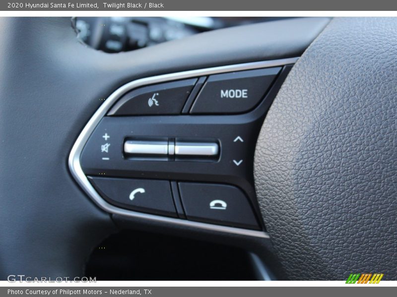 Twilight Black / Black 2020 Hyundai Santa Fe Limited
