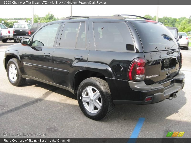 Black / Medium Pewter/Dark Pewter 2003 Chevrolet TrailBlazer LTZ 4x4
