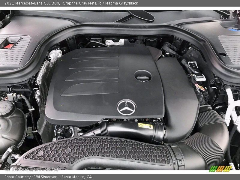 Graphite Gray Metallic / Magma Gray/Black 2021 Mercedes-Benz GLC 300
