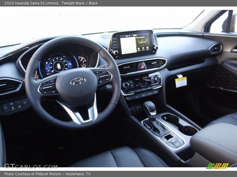 Twilight Black / Black 2020 Hyundai Santa Fe Limited