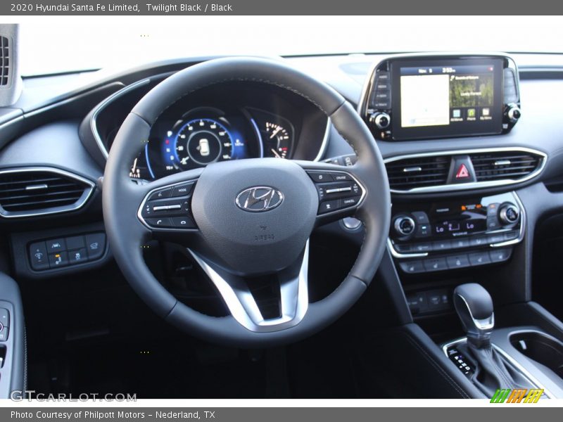 Twilight Black / Black 2020 Hyundai Santa Fe Limited