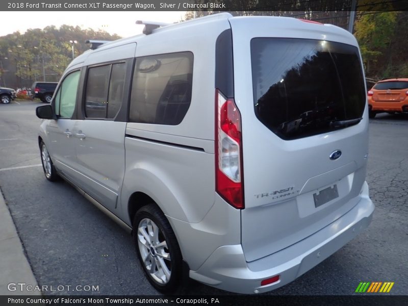 Silver / Charcoal Black 2018 Ford Transit Connect XLT Passenger Wagon