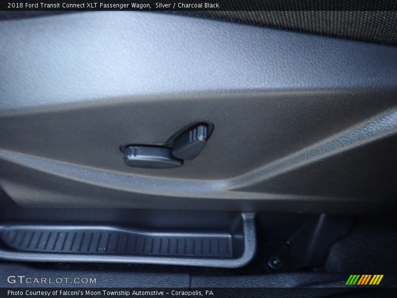 Silver / Charcoal Black 2018 Ford Transit Connect XLT Passenger Wagon