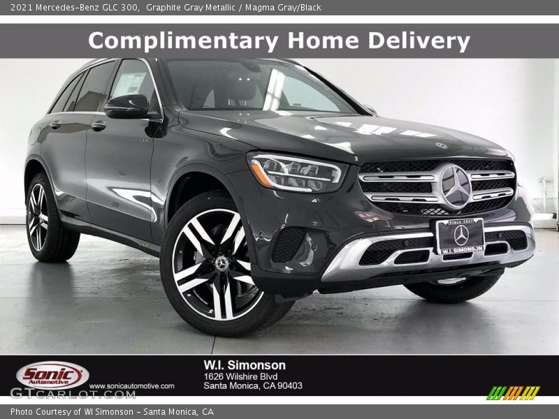 Graphite Gray Metallic / Magma Gray/Black 2021 Mercedes-Benz GLC 300