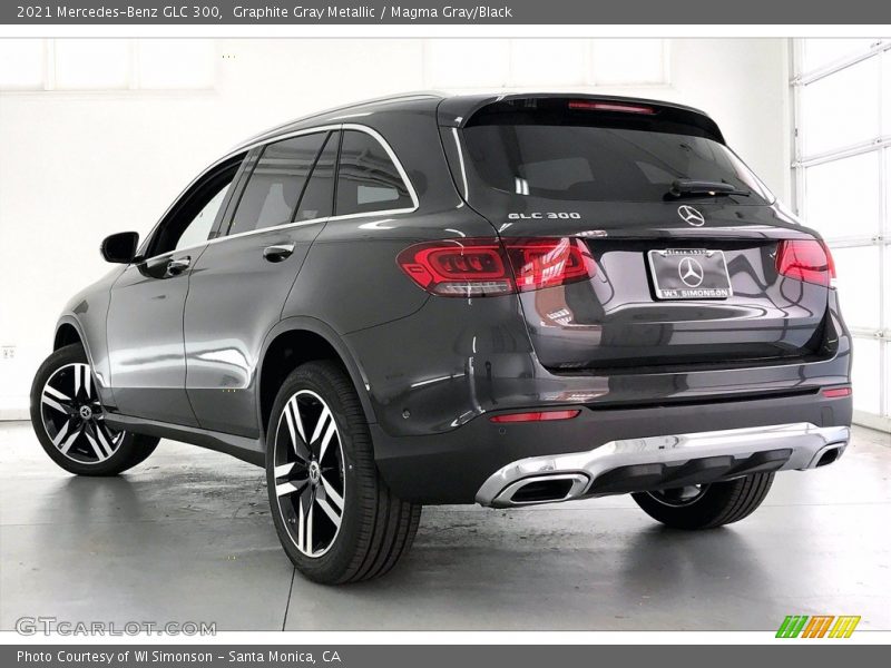 Graphite Gray Metallic / Magma Gray/Black 2021 Mercedes-Benz GLC 300