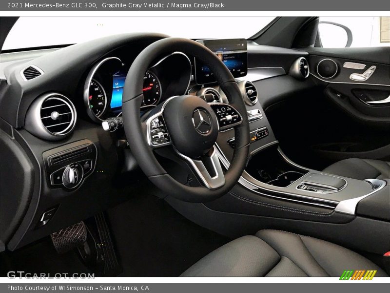 Graphite Gray Metallic / Magma Gray/Black 2021 Mercedes-Benz GLC 300