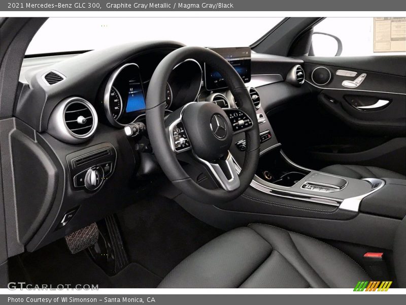 Graphite Gray Metallic / Magma Gray/Black 2021 Mercedes-Benz GLC 300