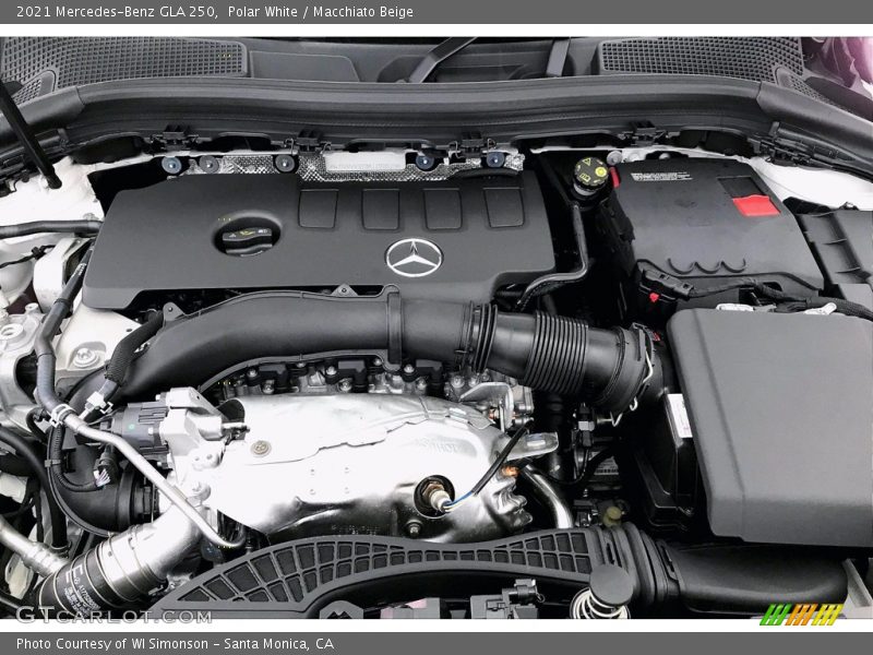  2021 GLA 250 Engine - 2.0 Liter Turbocharged DOHC 16-Valve VVT 4 Cylinder
