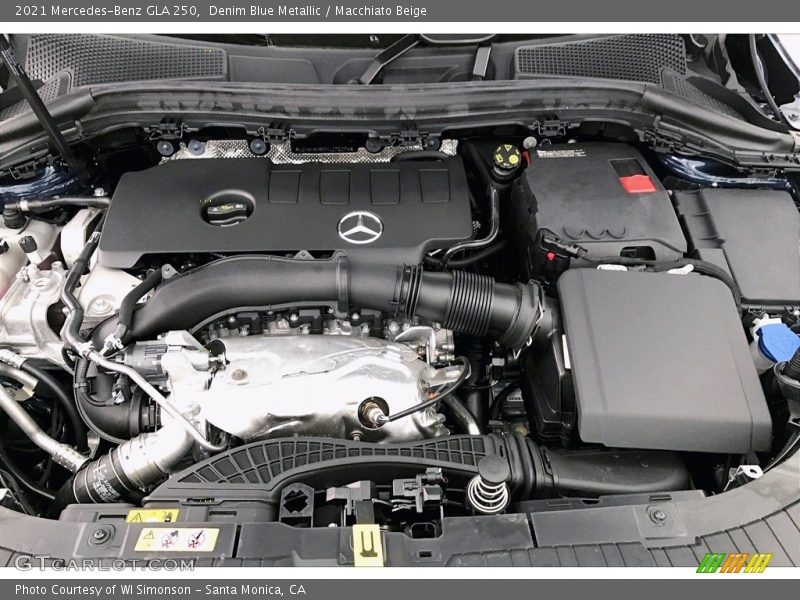  2021 GLA 250 Engine - 2.0 Liter Turbocharged DOHC 16-Valve VVT 4 Cylinder