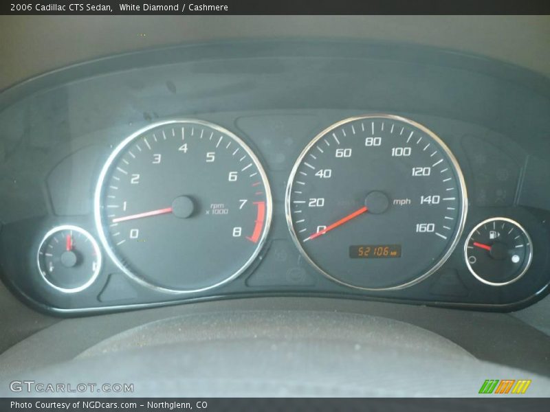 White Diamond / Cashmere 2006 Cadillac CTS Sedan