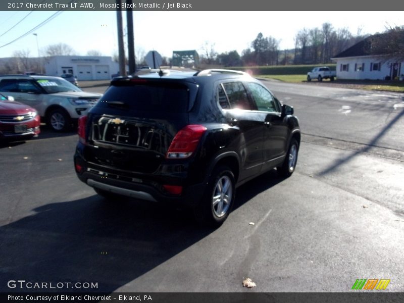 Mosaic Black Metallic / Jet Black 2017 Chevrolet Trax LT AWD