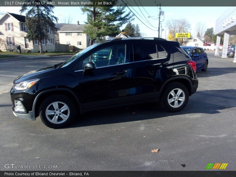 Mosaic Black Metallic / Jet Black 2017 Chevrolet Trax LT AWD