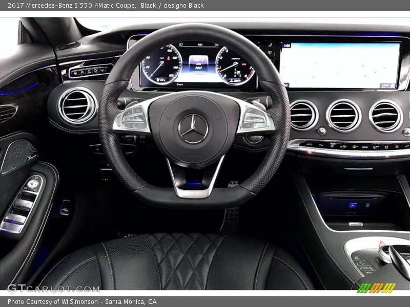  2017 S 550 4Matic Coupe Steering Wheel