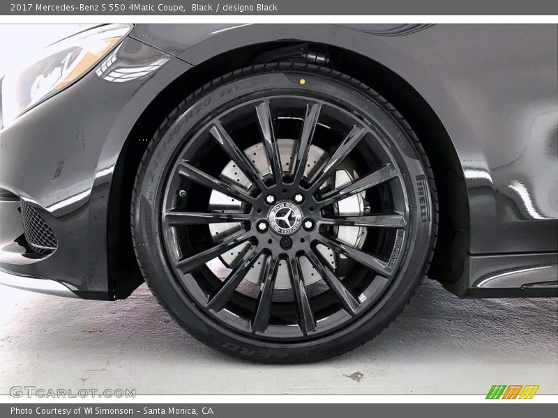 2017 S 550 4Matic Coupe Wheel