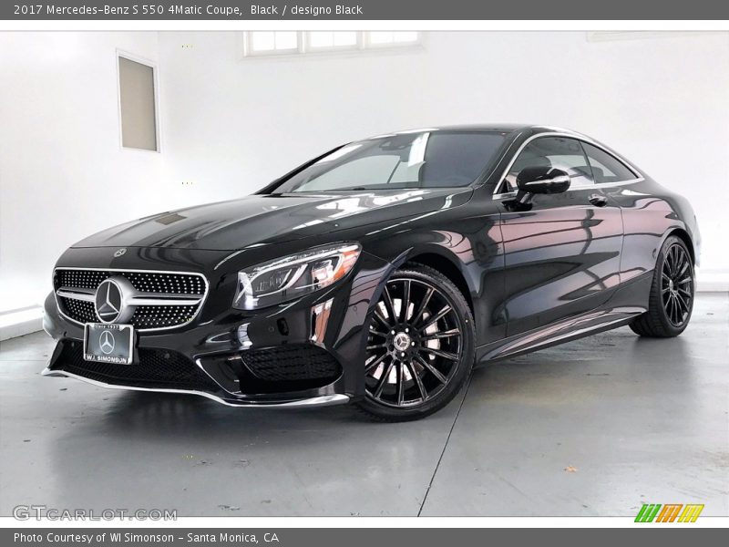  2017 S 550 4Matic Coupe Black