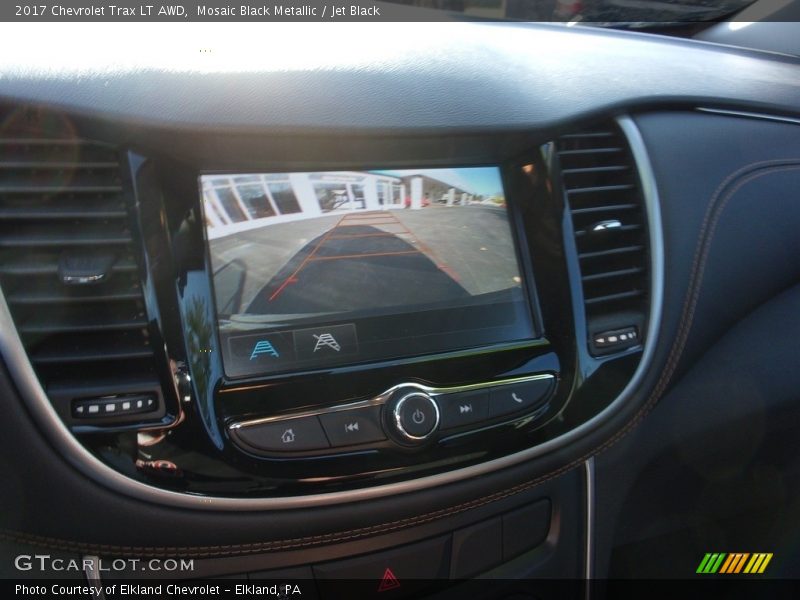 Mosaic Black Metallic / Jet Black 2017 Chevrolet Trax LT AWD