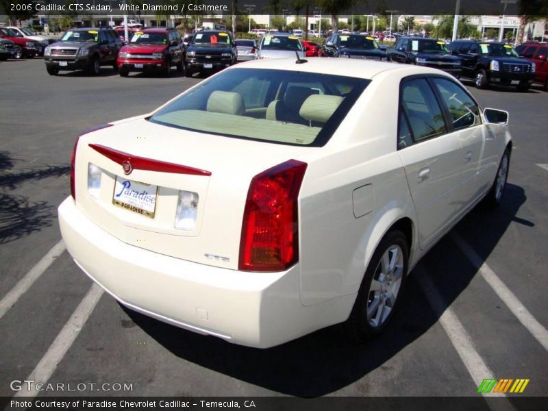 White Diamond / Cashmere 2006 Cadillac CTS Sedan