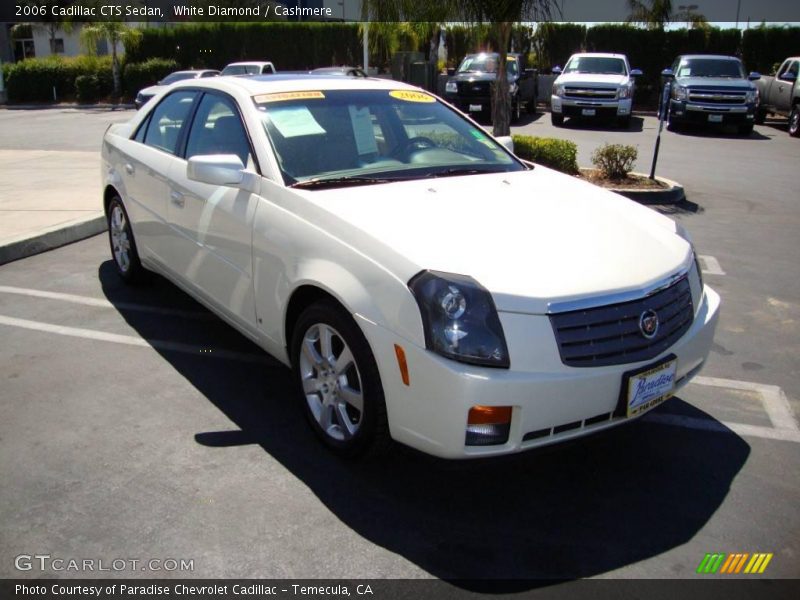 White Diamond / Cashmere 2006 Cadillac CTS Sedan