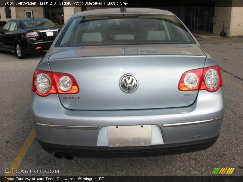 Arctic Blue Silver / Classic Grey 2006 Volkswagen Passat 2.0T Sedan