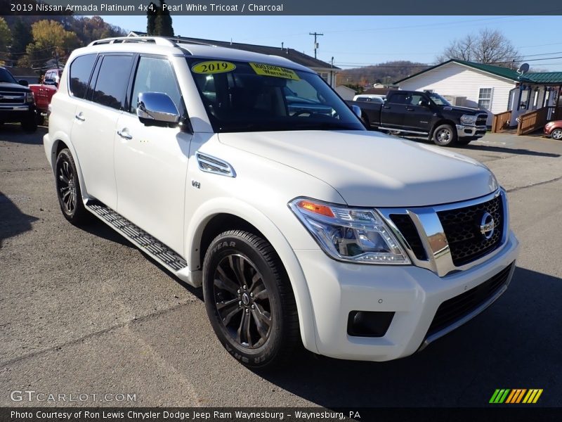 Front 3/4 View of 2019 Armada Platinum 4x4