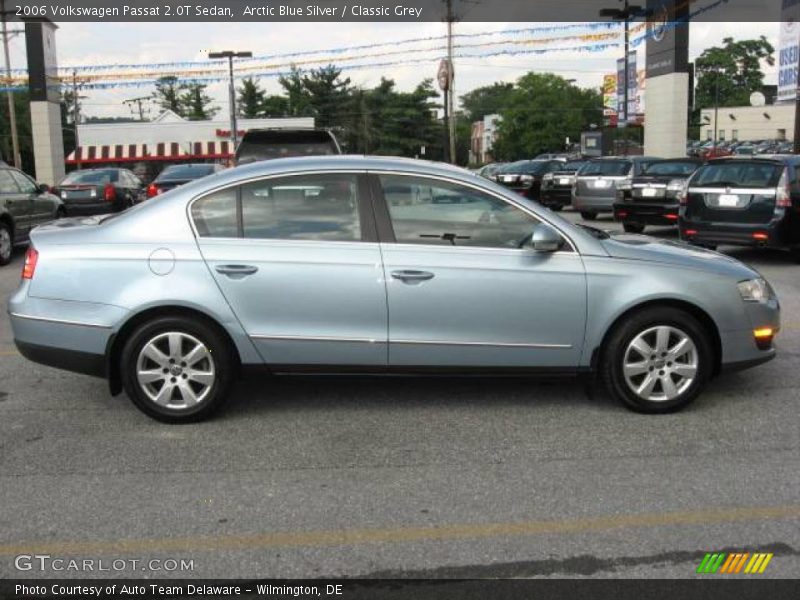 Arctic Blue Silver / Classic Grey 2006 Volkswagen Passat 2.0T Sedan