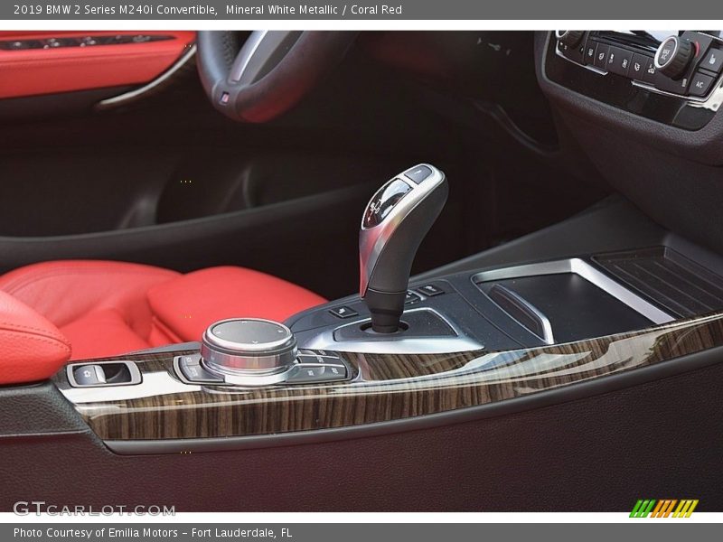  2019 2 Series M240i Convertible 8 Speed Sport Automatic Shifter