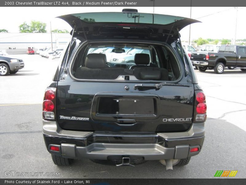 Black / Medium Pewter/Dark Pewter 2003 Chevrolet TrailBlazer LTZ 4x4