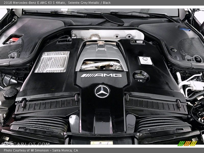  2018 E AMG 63 S 4Matic Engine - 4.0 Liter AMG biturbo DOHC 32-Valve VVT V8