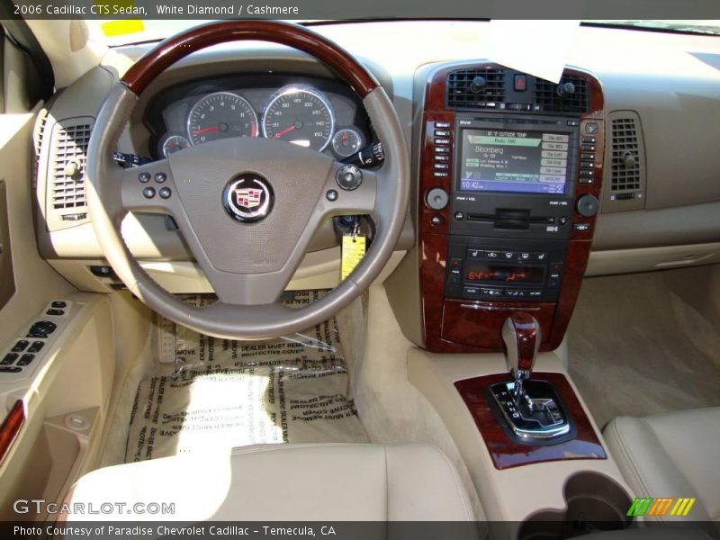 White Diamond / Cashmere 2006 Cadillac CTS Sedan