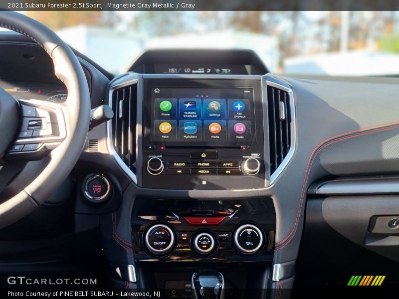 Magnetite Gray Metallic / Gray 2021 Subaru Forester 2.5i Sport