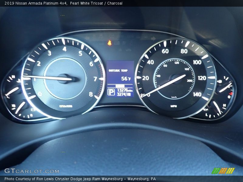  2019 Armada Platinum 4x4 Platinum 4x4 Gauges