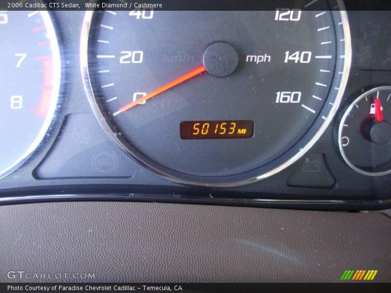 White Diamond / Cashmere 2006 Cadillac CTS Sedan