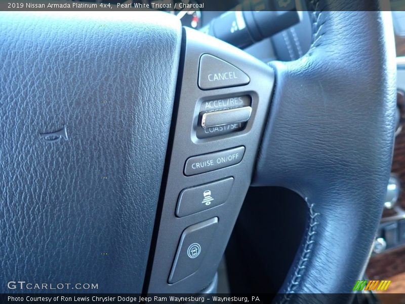  2019 Armada Platinum 4x4 Steering Wheel