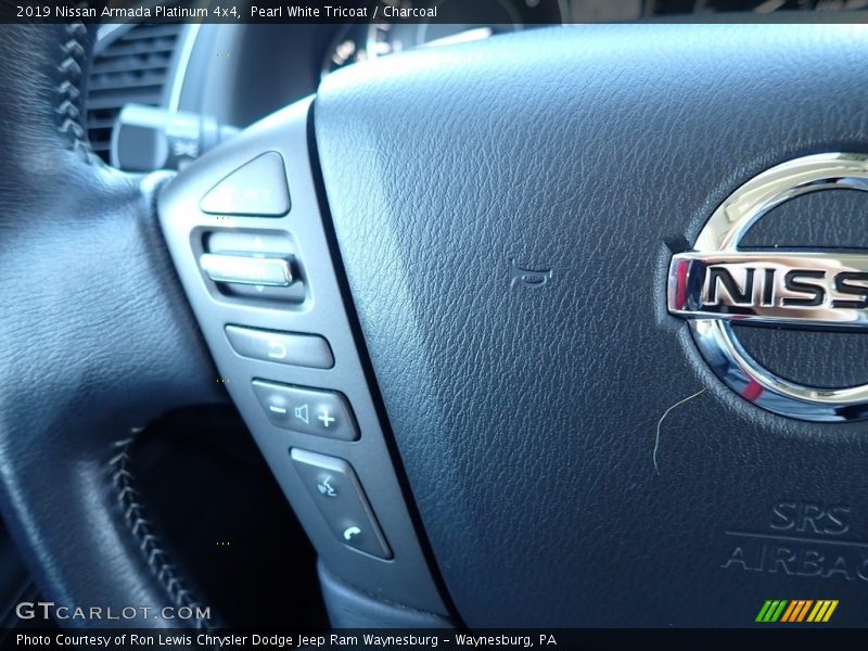  2019 Armada Platinum 4x4 Steering Wheel