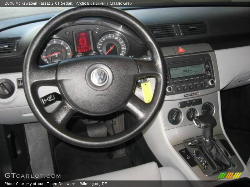 Arctic Blue Silver / Classic Grey 2006 Volkswagen Passat 2.0T Sedan